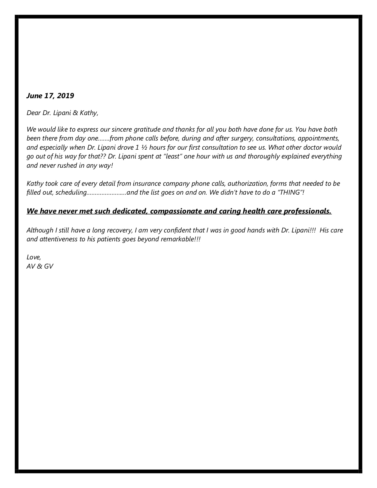 Princeton Neurological Surgery Patient Letters princeton-neurological-surgery-patient-letters
