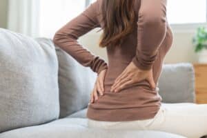 Pain,Body,Muscles,Stiff,Problem,,Suffer,Asian,Young,Woman,Painful