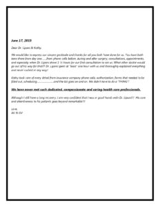 Patient letter 1