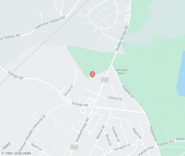 Location Map: 3836 Quakerbridge Road, Suite 203 Hamilton, New Jersey 08619